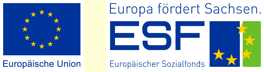 Logokombi EU und ESF